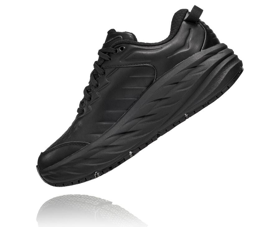 Zapatillas Running Hoka One One Mujer - Bondi Sr - Negras - MIS456182